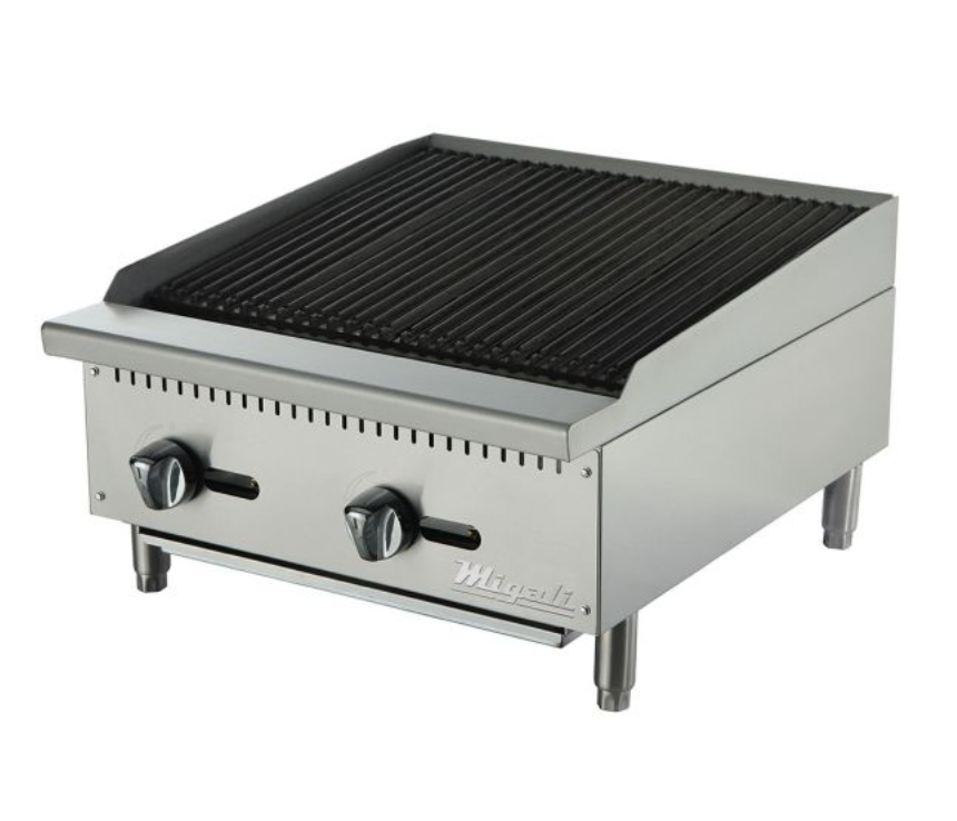 Commercial salamander and cheese melter broilers