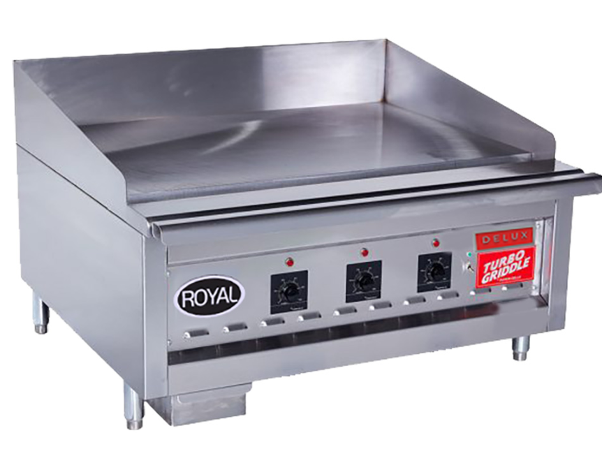 Commercial flat-top griddles